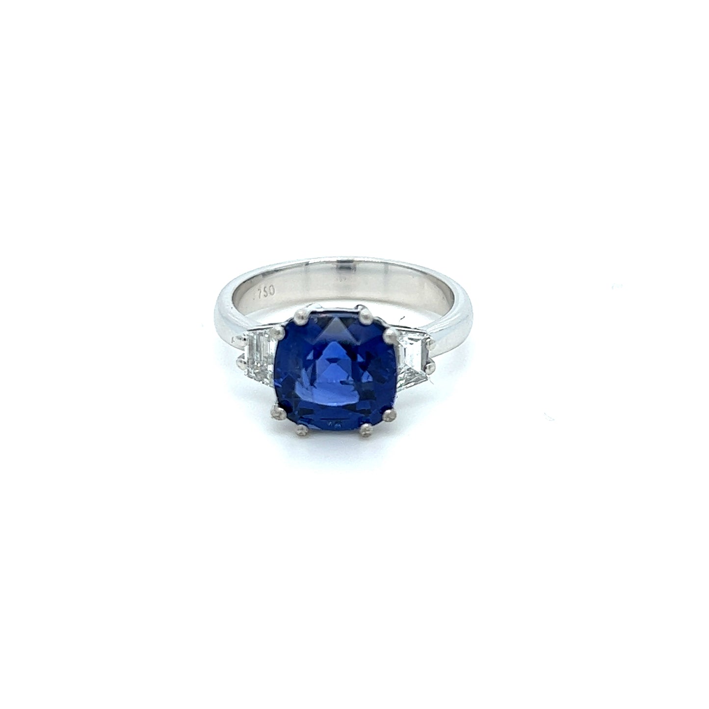 Saphirring mit Diamanten WG750